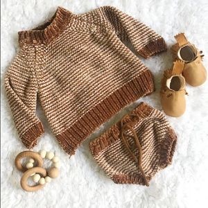 Rylee + Cru Chenille Sweater 0-3